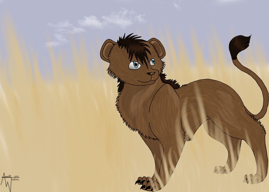 Young Lion by thedancerr on DeviantArt