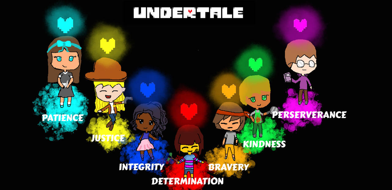 Undertale Soul Types UnderTale Soul Trait Chart By MephistaTheDark 
