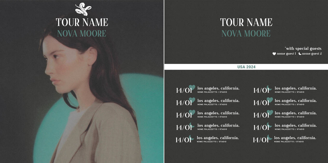 TOUR TEMPLATE by mintsgraphic on DeviantArt