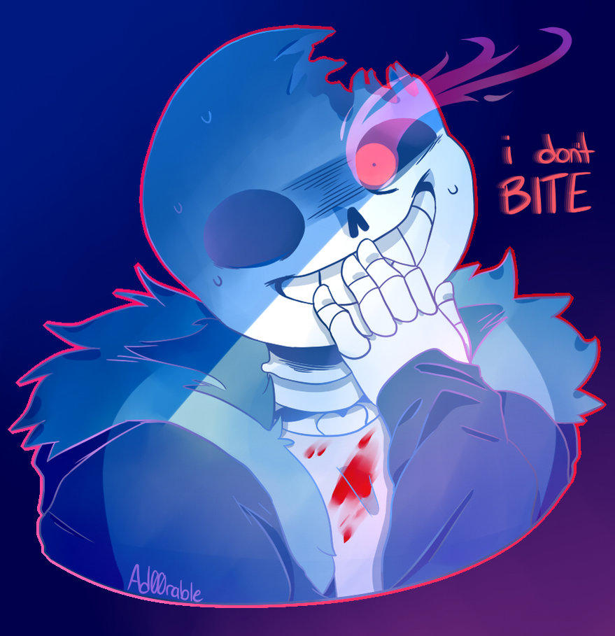 Horrortale Sans X Reader I M Not Scared Of You By Skull Chick Of