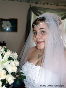 Close-up on Bride