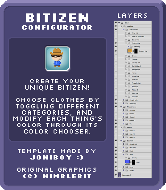 Bitizen Configurator