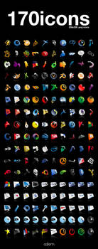 170 dock icons -