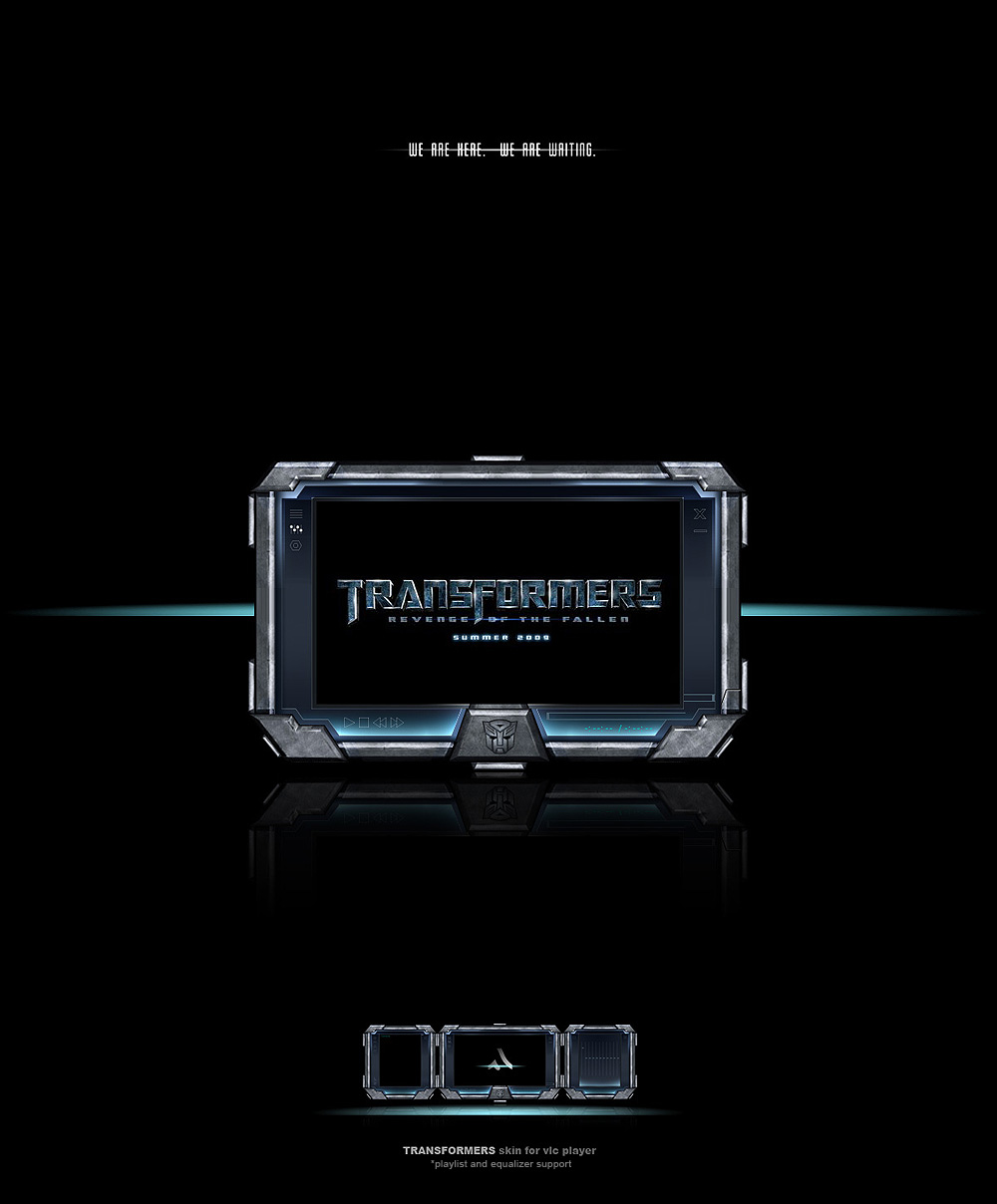 TRANSFORMERS vlc skin