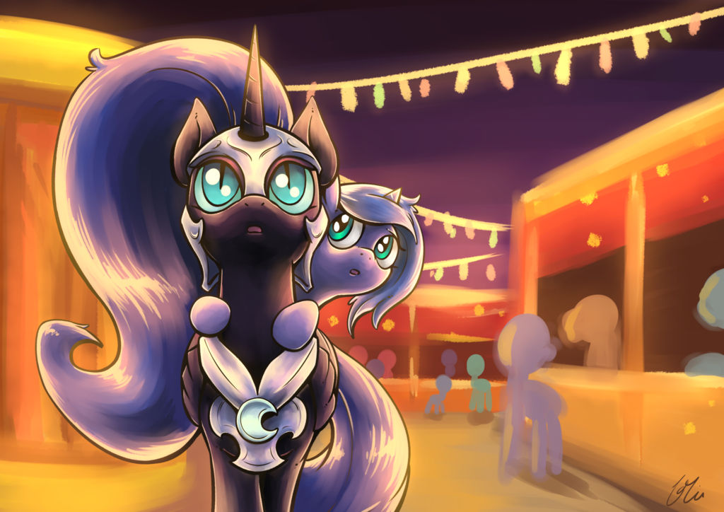 A Nighttime Festival by Kalenz123 on DeviantArt