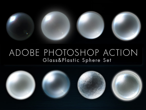 Glass and Plastic Sphere Set