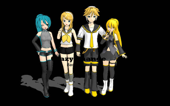 MMD Crazy Change model pack DL