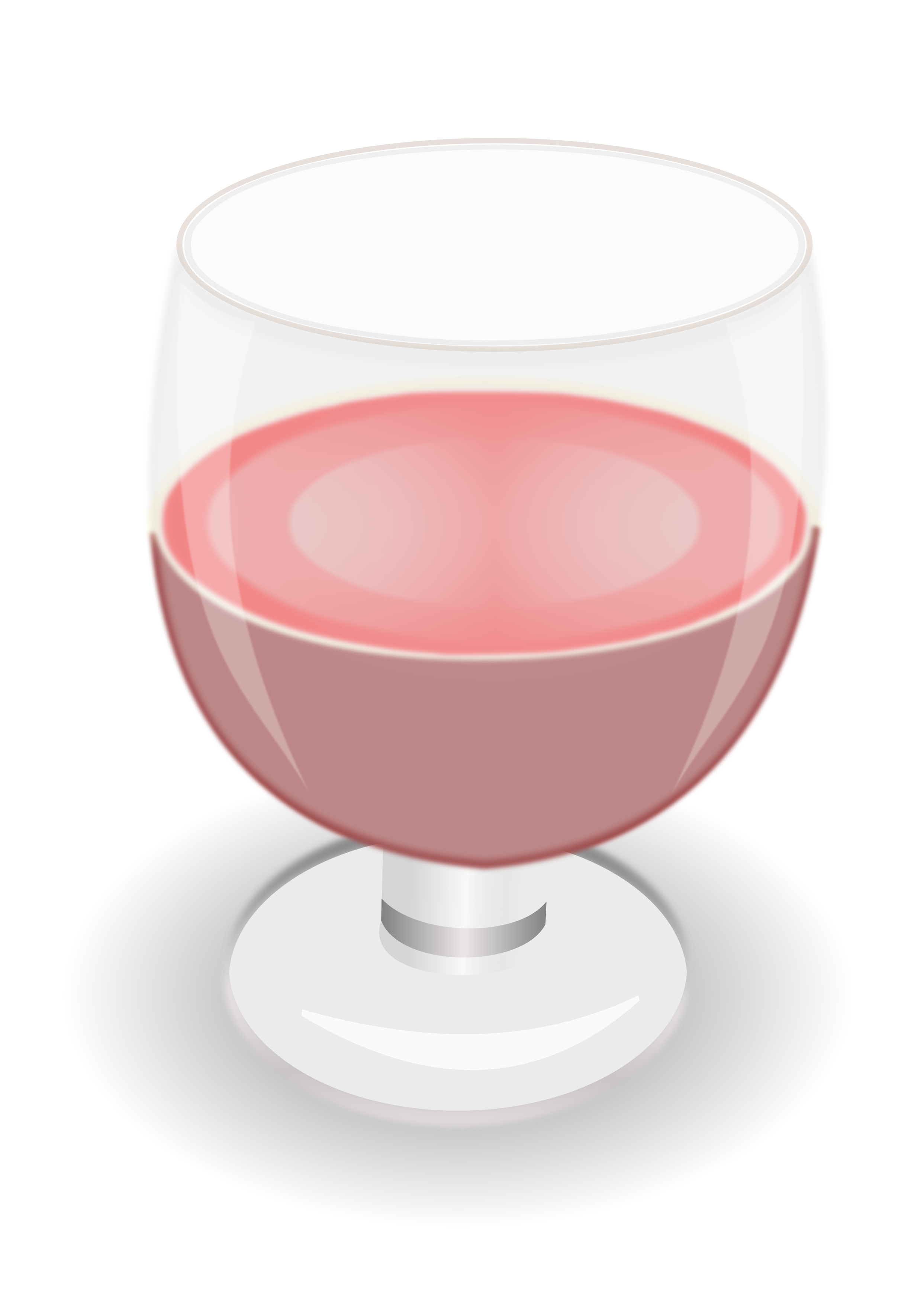 red wine glass