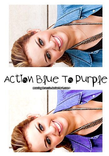 Action Blue to Purple