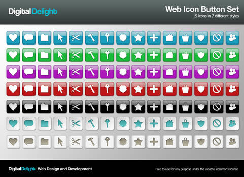 Free Web Icon Buttons