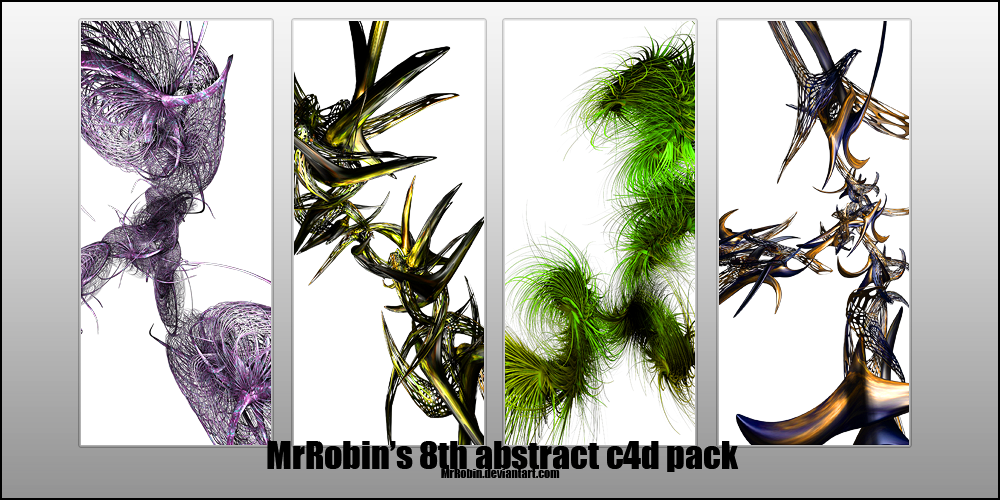 MrRobin abstract c4d pack 8 by MrRoBiN on DeviantArt