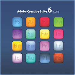 Adobe CS6 icons