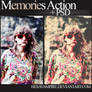 Memories action and PSD