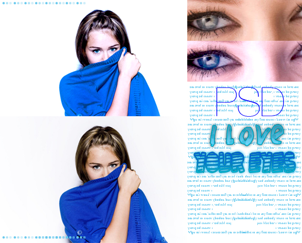 PSD I Love Your Eyes