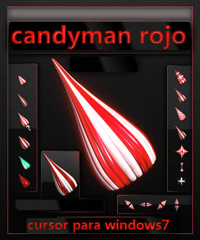 The Candyman ROJO