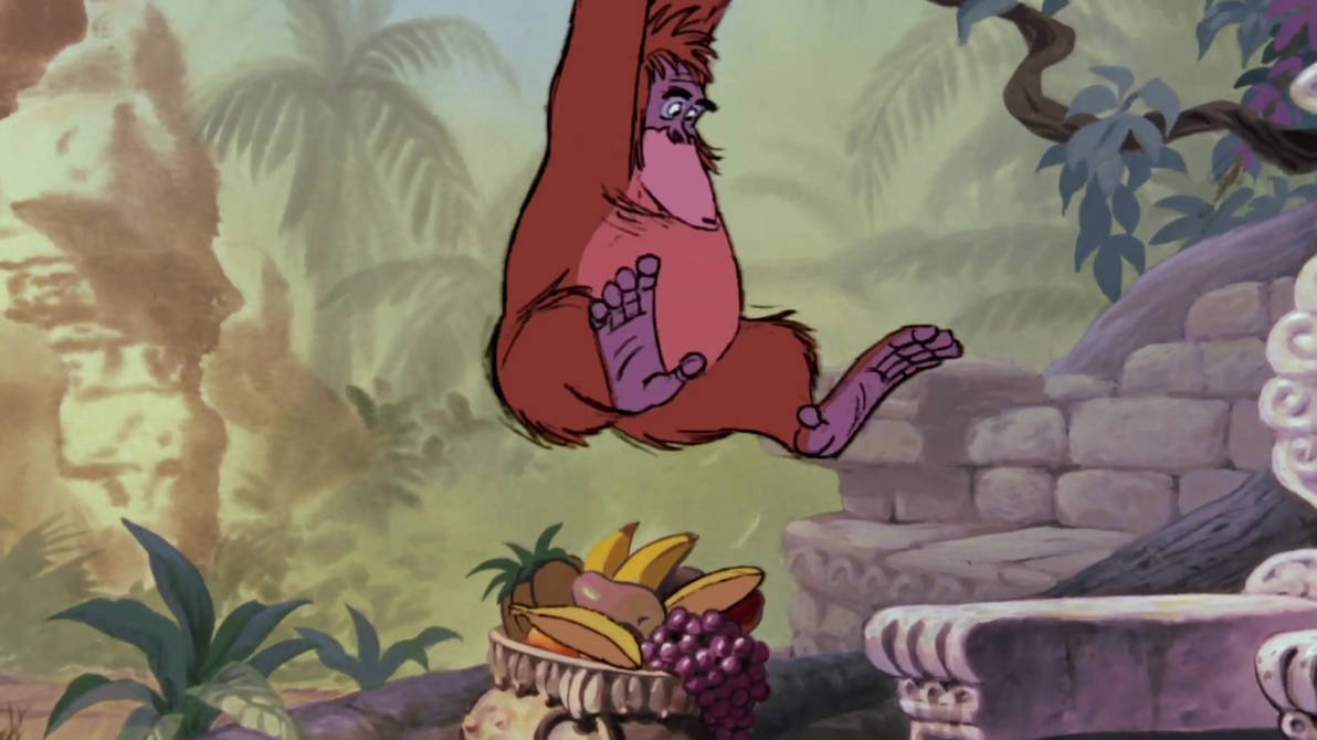 Rapunzel enjoying two bananas from King Louie by KingLouie1967 on ...