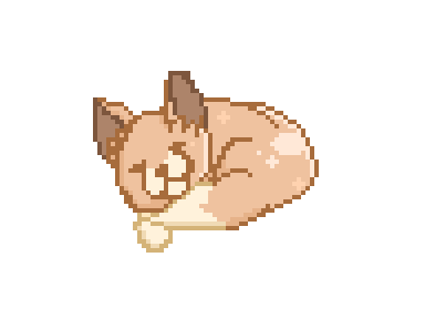 F2u Animated Sleepy Fox Pixel Art By Revy Oli On Deviantart
