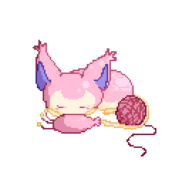 F2u Animated Pokemon Skitty Pixel Art By Revy Oli On Deviantart