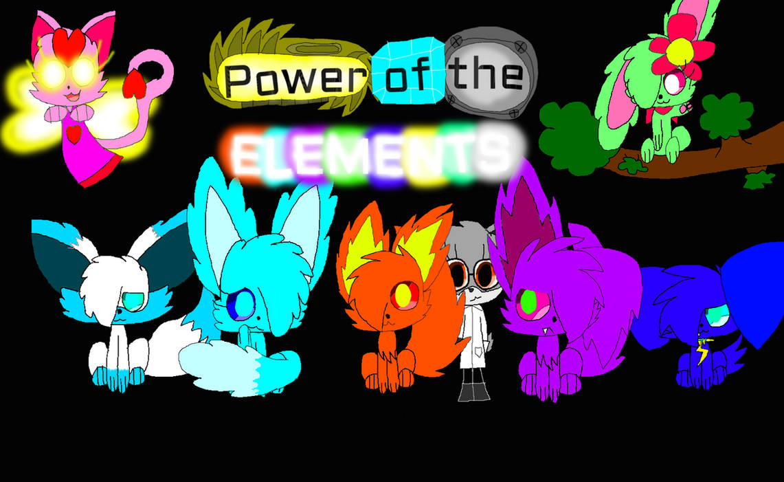 Power Of The Elements Beta Cover by Flamey-The-Wolf on DeviantArt
