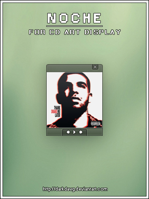 Noche For CD Art Display