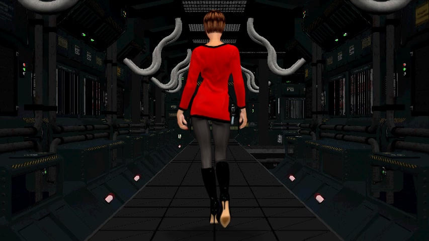 Walk down hall...long version =D by thefooltouchstone on DeviantArt