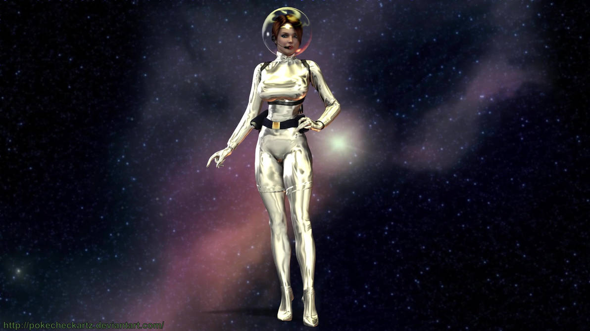 Explorer Retro Space Girl by thefooltouchstone on DeviantArt