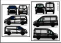ford Transit vectors pack
