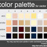 Color Palette 2 Vector People