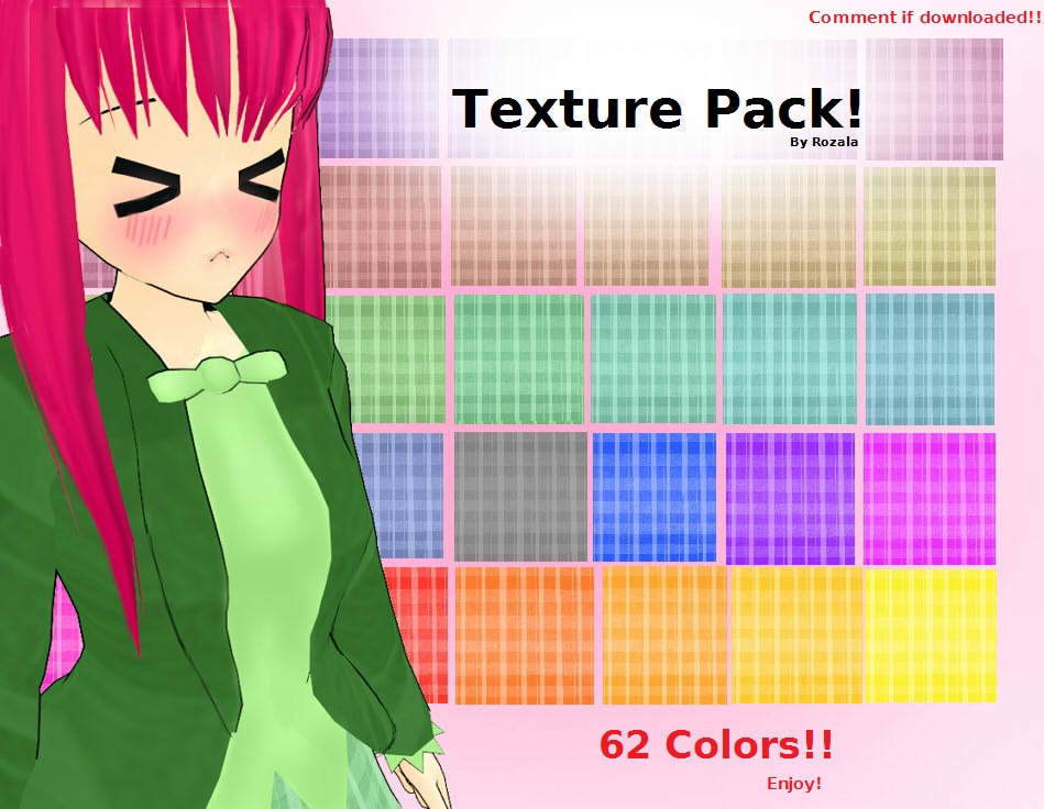 Skirt or Other texture pack! (Download)