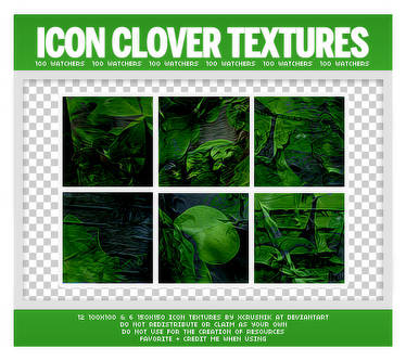 Dark Clover Icon Textures Pack