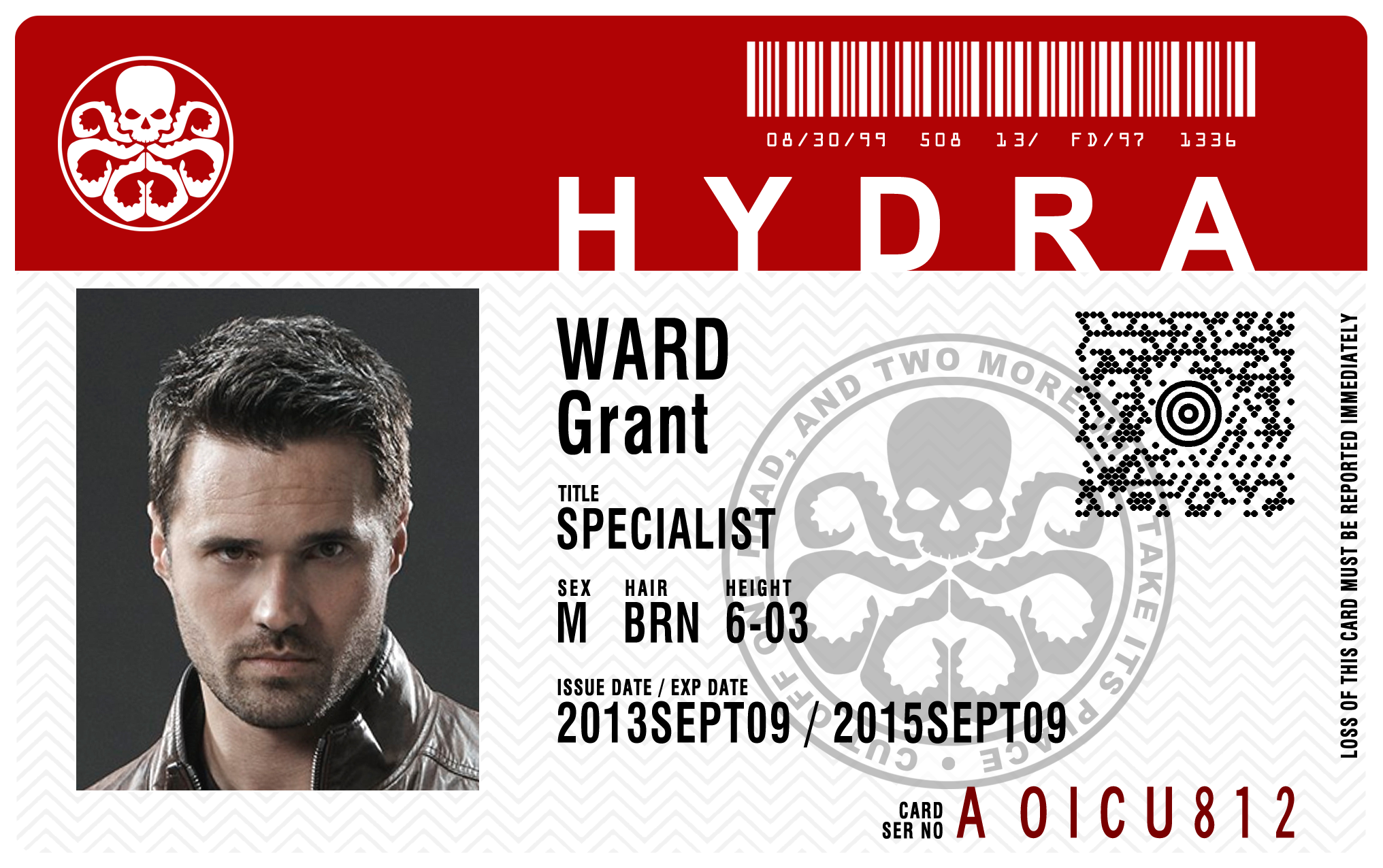 HYDRA ID (Grant Ward) by Robert-LaRose on DeviantArt