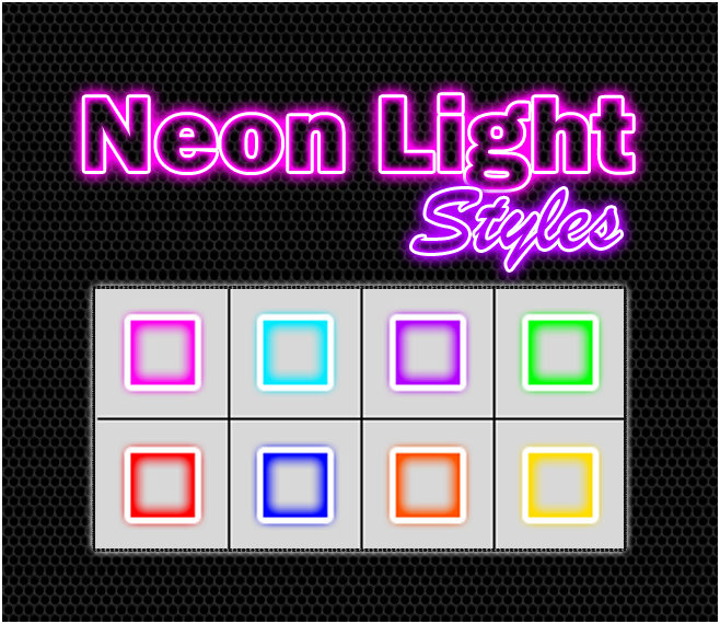 Neon ligths Styles