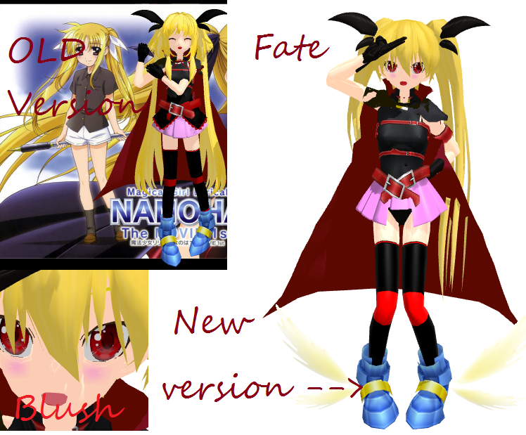 MMD Newcomer Fate Testarossa UPDATE