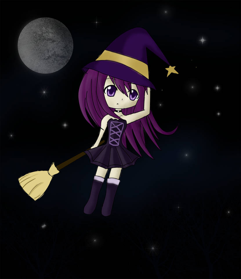 Chibi Witch by CelestialMagic on DeviantArt