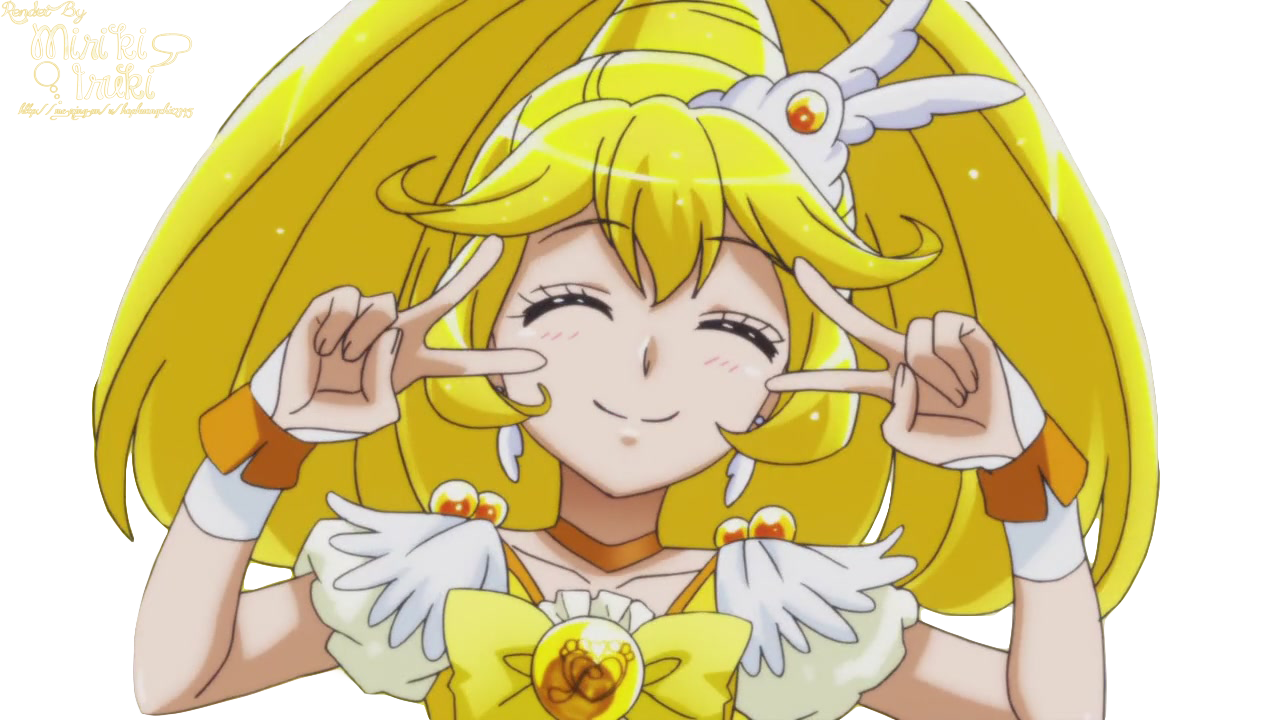 Render #27. Cure Peace by Miriki-chan on DeviantArt