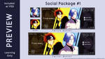 Social Packages #1 [Special 900+ Watchers] by nisa-niisan