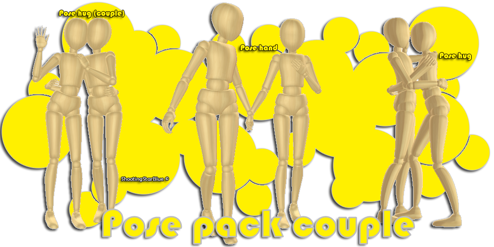 Pose pack couple