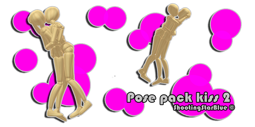 Pose pack kiss 2