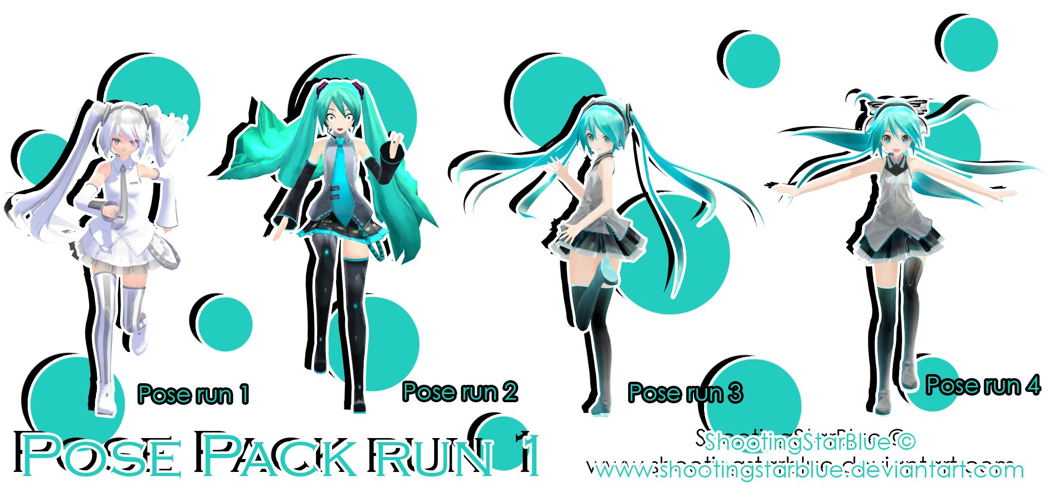 Pose pack run 1