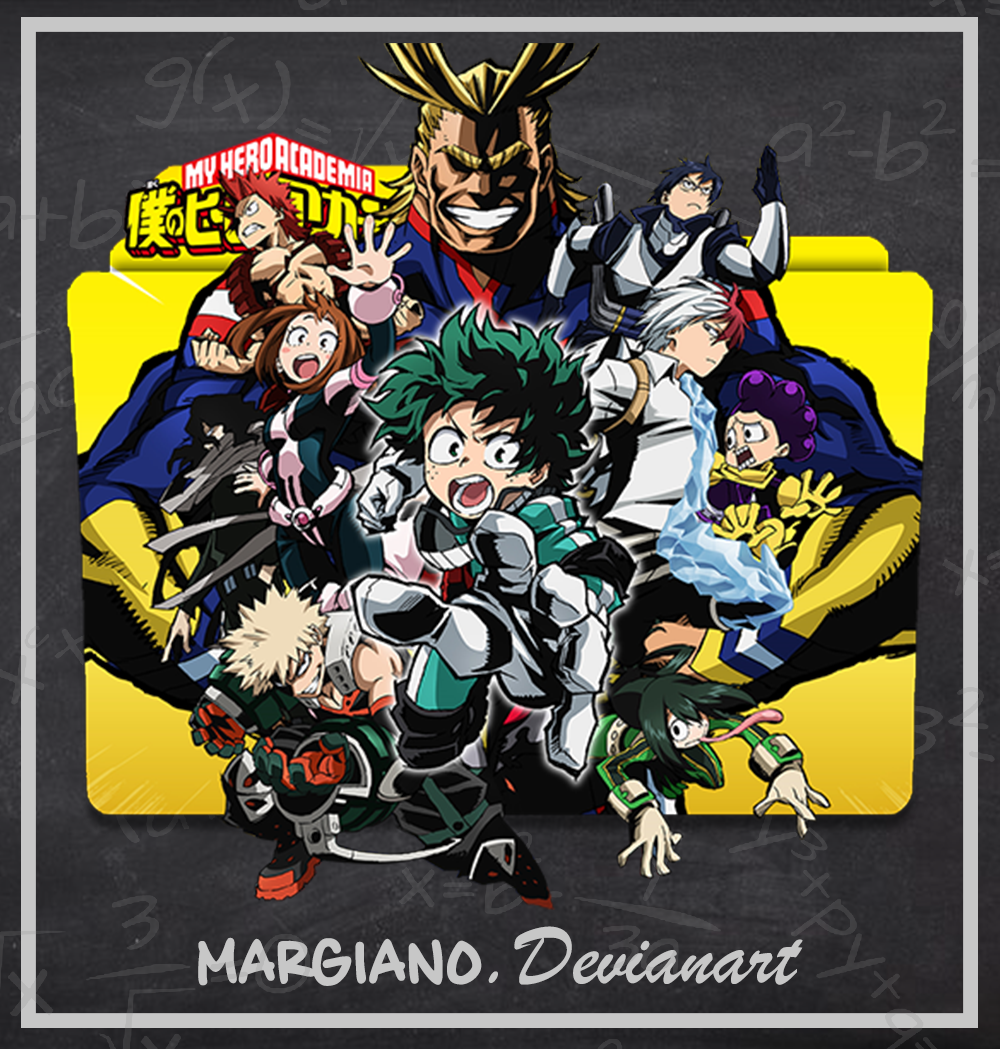Boku no Hero Academia Folder Icon by margiano on DeviantArt