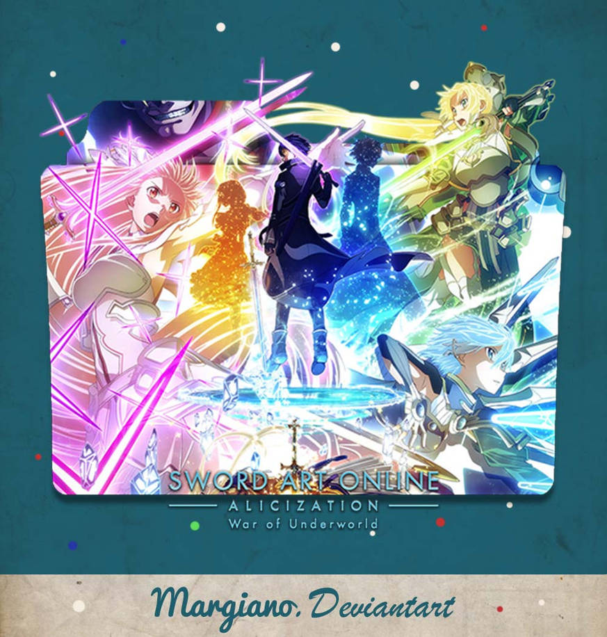 Sword Art Online War Of Underworld Folder Icon 2 By Margiano On