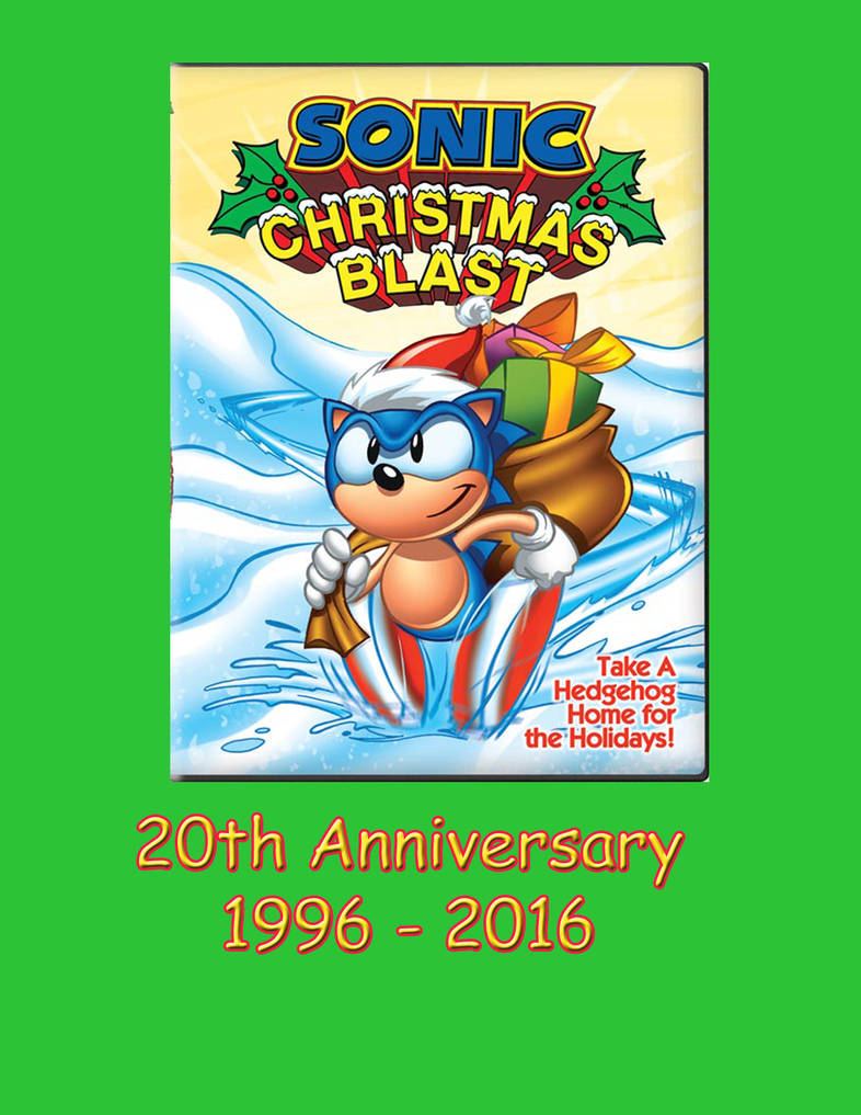 Sonic Christmas Blast 20th Anniversary poster by PeruAlonso on DeviantArt