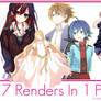 17 renders in 1 pack by kazumiNeko-chan