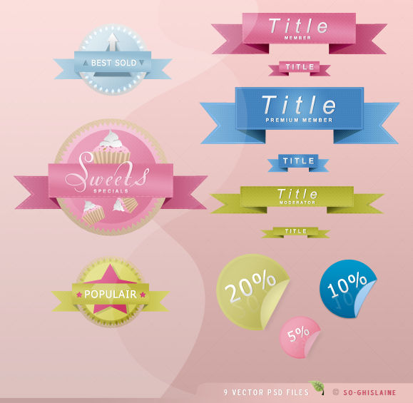 PSD files - Web two by So-ghislaine on DeviantArt