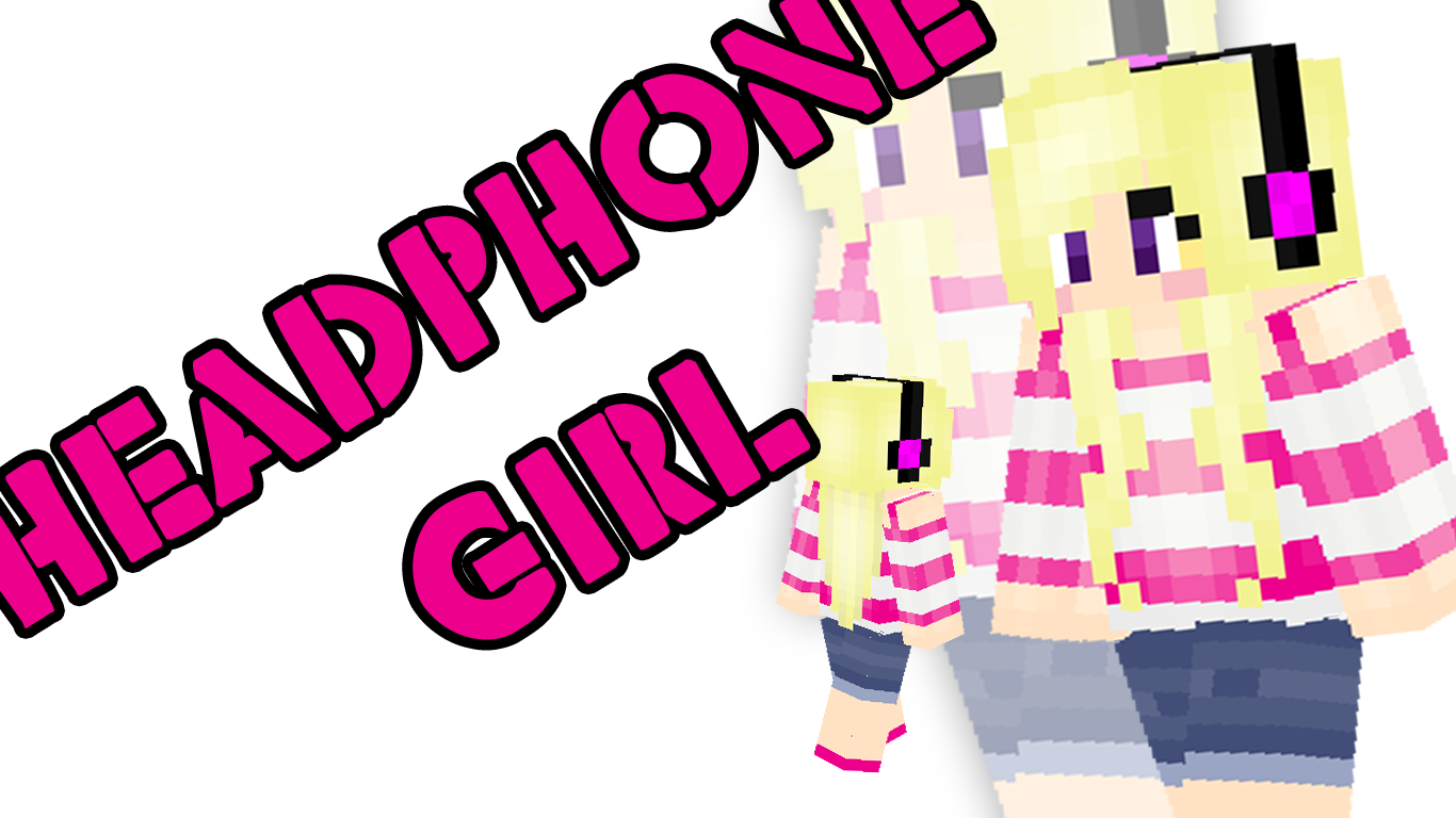 Minecraft Girl Skins Headphone Girl By Scscott On Deviantart