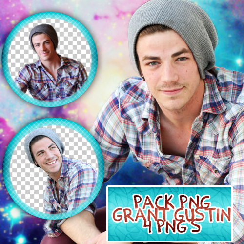 Grant Gustin Pack PNG #1