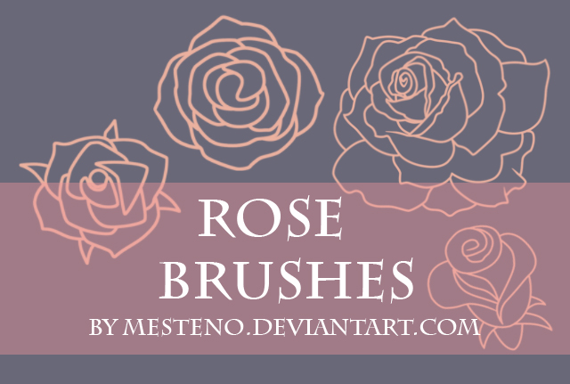 Rose Stamp Brushes