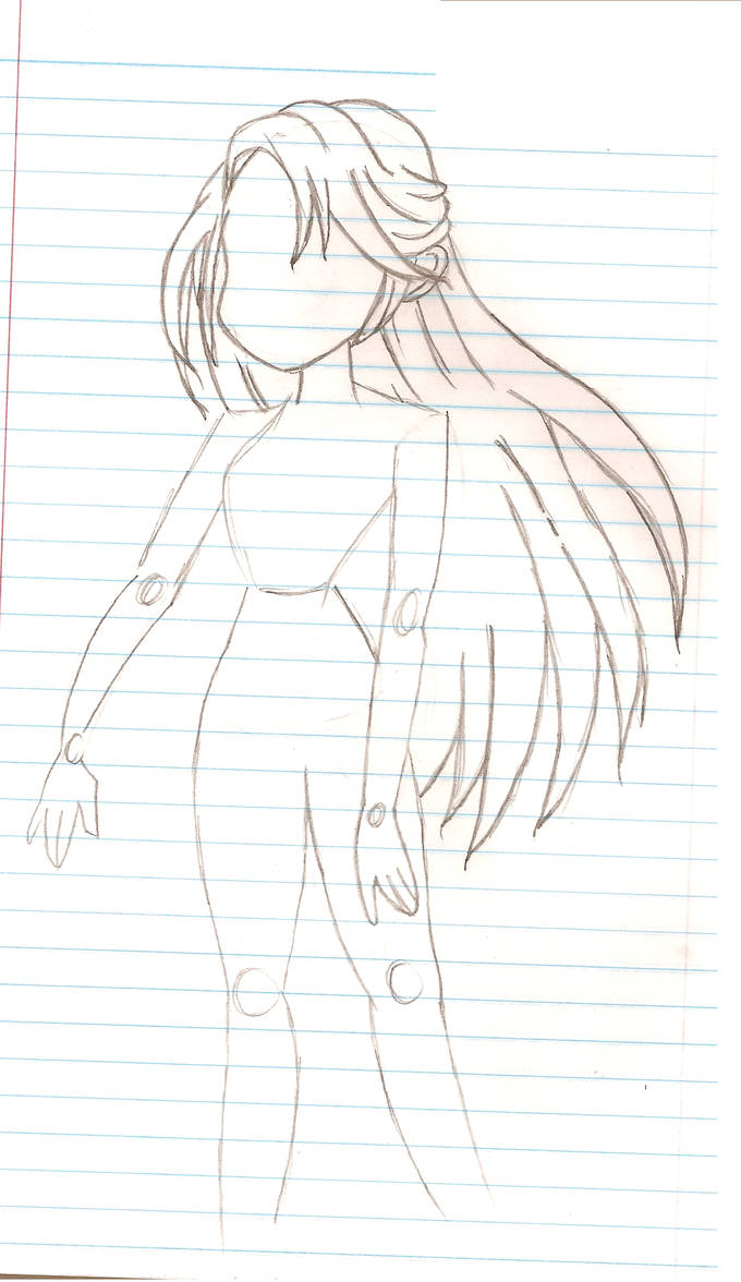 Body Outline Sketch By Ariellajade On Deviantart