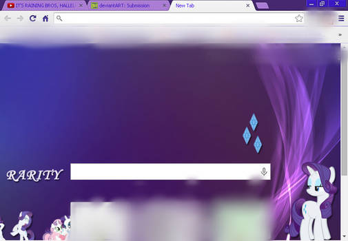 Google Chrome Rarity Theme