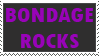 Bondage Rocks Stamp